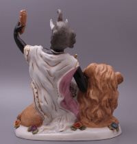 Фарфоровая статуэтка «Аллегория Африки»