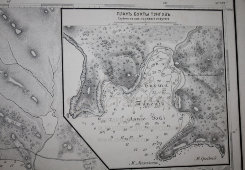 Уникальная антикварная карта восточной части залива Петр Великий от острова Аскольд до мыса Лихачева, Российская империя, 1899 г.