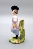 Фарфоровая статуэтка «Молодец со шляпой», бисквит, завод Братьев Корниловых