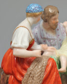 Скульптурная группа «Семья рыбака», автор А. К. Шпис, ИФЗ, 1860-70 гг.