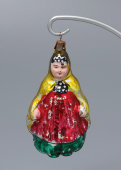 Новогодняя игрушка «Шамаханская царица», персонаж «Сказки о золотом петушке», СССР, 1950-60 гг.