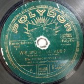 Старинная пластинка, 1929 год "Там бубна звон"