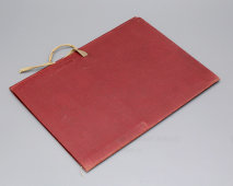 Красная картонная папка «Личное дело» Министерства обороны Союза ССР
