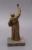 Европейская бронзовая статуэтка «Монах-винодел», 1910-е 