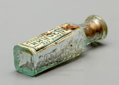 Старинный аптечный флакон, пузырек «Мозолин Реингерцъ», Россия, до 1917 г.