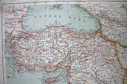 Старинная карта «Западная Азия I»