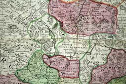 Старинная итальянская карта северной части Московского Русского государства