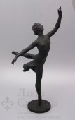Скульптура «Балерина», скульптор Сычев В., силумин, Ленинград, 1962 г.