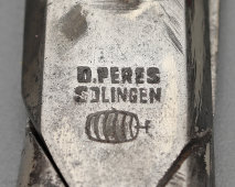 Фирменные старинные ножницы «Швейные машины компании Зингер», D. Peres Solingen (Золинген), Германия, сер. 20 в.