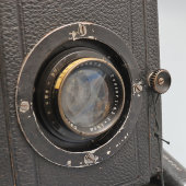 Раритетный зеркальный фотоаппарат «Ica Reflex 748» с объективом Carl Zeiss Jena, Дрезден, Германия, 1900-е