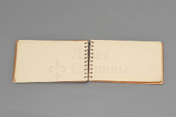 Сувенирный блокнот с чистыми листами «Москва. VI Всемирный фестиваль молодёжи и студентов», СССР, 1957 г.