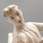 Скульптура «Испанский танец», скульптор В. И. Сычев, ЛЗФИ, 1950-60 гг.