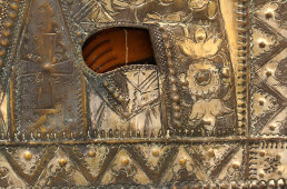 Икона «Святой Преподобный Михаил Клопский» (Новгородский), средняя полоса России, нач. 20-го века
