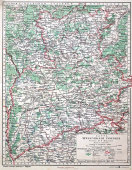 Старинная карта «Черниговской губернии»