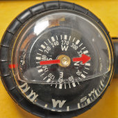 Навигационный компас для лодки или автомобиля «Taylor» № 2958, США, 1959 г.