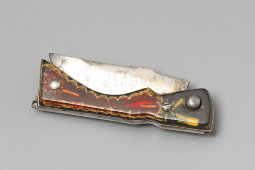 Складной нож с декоративной ручкой из оргстекла, СССР, 1950-60 гг.