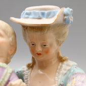 Статуэтка «Заботливая мама», Мейсен (Meissen), 1934-1945 гг., европейский фарфор