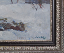 Картина «Первые снега в Святогорово»
