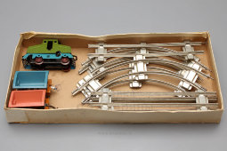 Детская игрушка «Малая железная дорога», Завод механической игрушки, СССР, 1960-е гг.