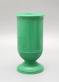 Сувенирная карболитовая ваза «ВСХВ» (ВДНХ), Карачаровский завод пластмасс, 1939-40 гг.