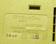 Дисковый телефон Telkom RWT Tulipan-E-60 новый в коробке, СССР-Польша, 1988 год