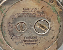 Винтажная декоративная настольная бензиновая зажигалка Ronson «Decanter» (Графин), США, кон. 1940-х