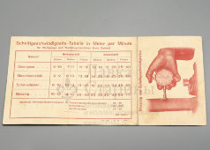 Хронотахометр, ручной счетчик числа оборотов, Hasler A.-G. (Газлер), г. Берн, Швейцария, 1930-е