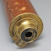 Старинный латунный телескоп, зрительная (подзорная) труба капитана, Европа, кон. 19, нач. 20 вв.