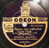 Вальсы «Blossom time» и «Hawaiian-Walzer», Odeon, Германия, 1935г. Родной конверт! Редкость!