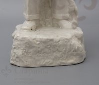 Советская фарфоровая скульптура «В. В. Маяковский», автор Н. Пустыгин, ДЗ Дулево