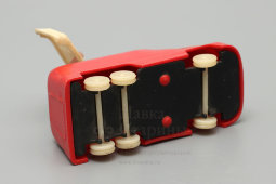 Детская игрушечная машинка «Фургон телевидение», пластмасса, СССР, 1960-е гг.
