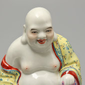 Статуэтка «Хотэй», китайский фарфор, 1950-60 гг.