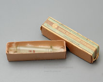 Шприц медицинский стеклянный в оригинальной коробке с инструкцией, 2 мл, СССР