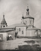 Старинная фотогравюра «Церковь Архидьякона Стефана за Яузой», фирма «Шерер, Набгольц и Ко», Москва, 1881 г.
