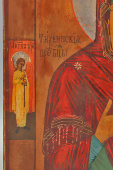 Старинная деревянная икона Божией Матери «Тихвинская», Россия, к. 19 в.