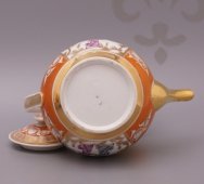 Старинный чайный сервиз «Дамы», фарфор, Гарднер, 19 век