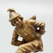 Интерьерная статуэтка «Плясун», Европа, венская бронза, 1-я пол. 20 в.