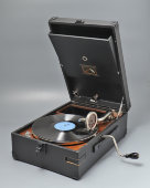 Антикварный английский патефон «His Master's Voice», модель 101, The Gramophone Company Ltd., 1920-30 гг.