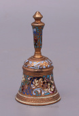 Вызывной колокольчик из латуни с эмалью