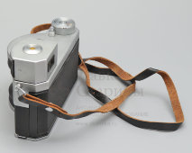 Советский панорамный фотоаппарат «Горизонт», несъёмный объектив во вращающемся барабане, Красногорский механический завод, 1967-73 гг.