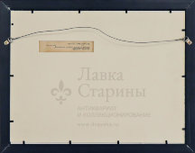 Оригинал-макет обложки брошюры «Сталин. Итоги первой пятилетки», автор М. В. Янчевецкий​ (М. Ян), фотомонтаж, 5 красок, 1930-е