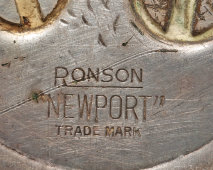 Винтажная декоративная настольная зажигалка Ronson Newport, США, 1940-50 гг.