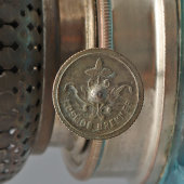 Антикварная керосиновая лампа на ажурной ножке, стекло, шпиатр, Kosmos Brenner, Франция, 19 в.