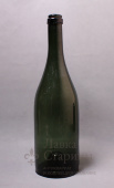 Бутылка из-под шампанского огромного размера, стекло, Россия, до 1917 г.