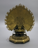 Статуэтка «Авалокитешвара», бодхисаттва буддизма махаяны, «будда сострадания», латунь, Китай, 19 в.