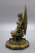 Статуэтка «Авалокитешвара», бодхисаттва буддизма махаяны, «будда сострадания», латунь, Китай, 19 в.