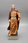 Фарфоровая статуэтка «Женщина-воин с мечом», Китай, Цзиндэчжэнь, 1950-70 гг.