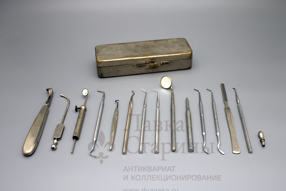 Старинные стоматологические инструменты