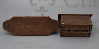 Сигаретница «Домик», Европа, начало 20 века, дерево