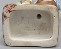 Винтажная статуэтка «Прогулка», скульптор Лотов Н. А.​,​ фарфор Вербилки, 1950-60 гг.